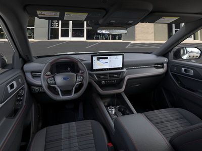 2026 Ford Explorer — rear three-quarter view