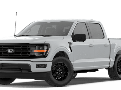 2026 Ford F-150 XLT in Avalanche — front three-quarter view