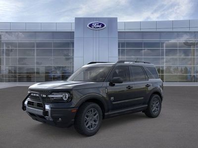 2025 Ford Bronco Sport Big Bend in Shadow Black — front three-quarter view