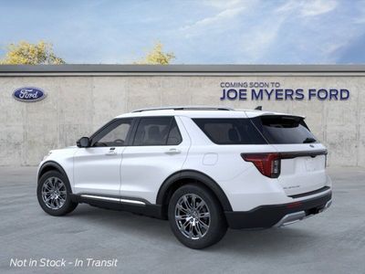 2026 Ford Explorer — interior view