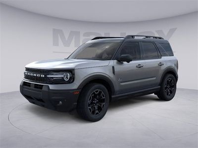 2025 Ford Bronco Sport Outer Banks in Carbonized Gray Metallic — front three-quarter view