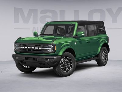 2025 Ford Bronco — rear three-quarter view