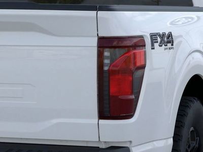 2026 Ford F-150 XLT in Oxford White — front three-quarter view