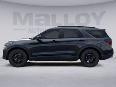 2026 Ford Explorer — rear three-quarter view