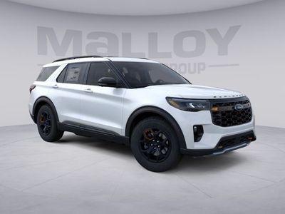 2026 Ford Explorer — rear three-quarter view