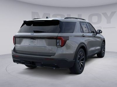 2026 Ford Explorer — rear three-quarter view