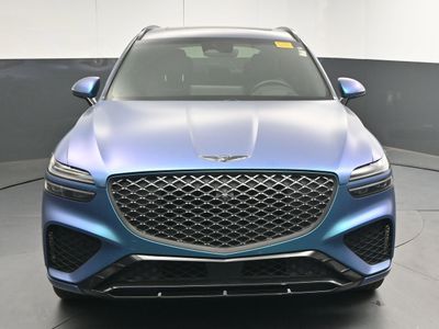 2022 Genesis GV70 3.5T Sport SUV — rear three-quarter view