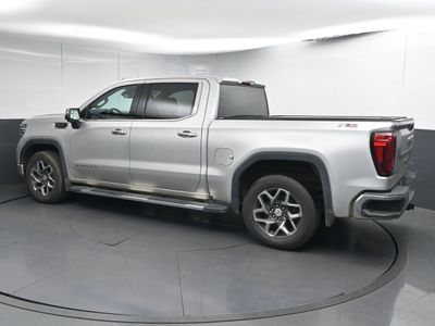 2022 GMC Sierra 1500 SLT Truck Crew Cab — rear three-quarter view