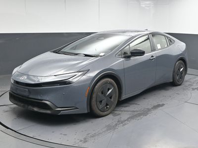 2025 Toyota Prius LE Hatchback — front three-quarter view