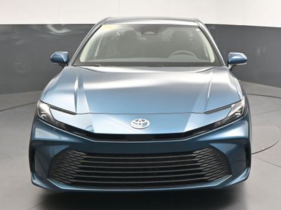 2025 Toyota Camry LE Sedan — rear three-quarter view