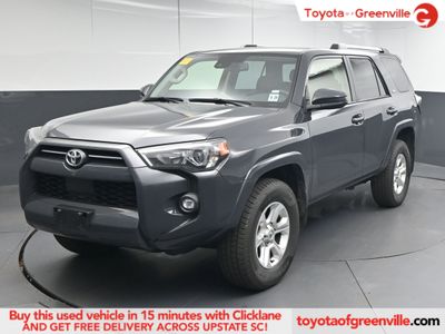 2024 Toyota 4Runner SR5 SUV — front three-quarter view