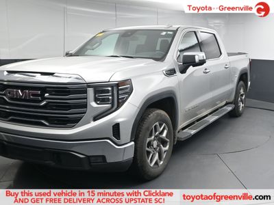 2022 GMC Sierra 1500 SLT Truck Crew Cab — front three-quarter view