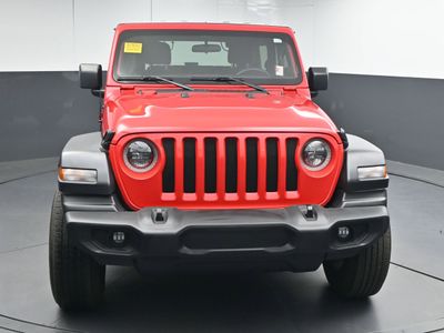 2023 Jeep Wrangler 2-DOOR SPORT 4X4 SUV — rear three-quarter view