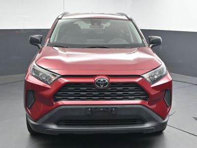 2020 Toyota RAV4 LE SUV — rear three-quarter view