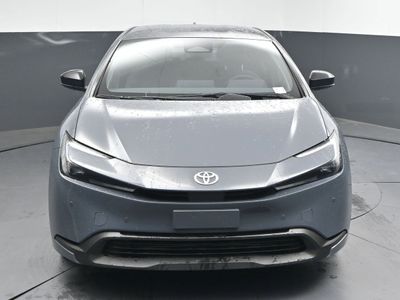 2025 Toyota Prius LE Hatchback — rear three-quarter view