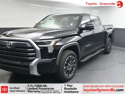 2025 Toyota Tundra Limited Truck CrewMax — front three-quarter view