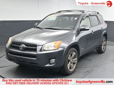 2012 Toyota RAV4 Sport 4WD SUV — side profile view