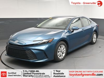 2025 Toyota Camry LE Sedan — front three-quarter view