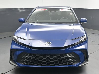 2025 Toyota Camry SE Sedan — rear three-quarter view