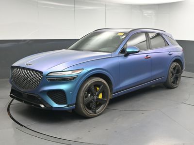 2022 Genesis GV70 3.5T Sport SUV — side profile view