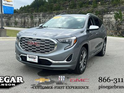 2020 GMC Terrain — rear three-quarter view