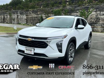 2025 Chevrolet Trax — rear three-quarter view
