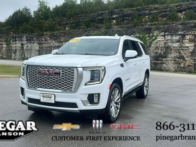 2022 GMC Yukon — rear three-quarter view