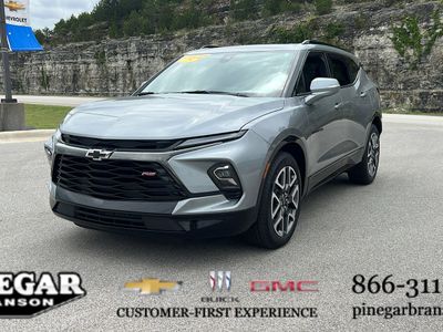 2025 Chevrolet Blazer — rear three-quarter view