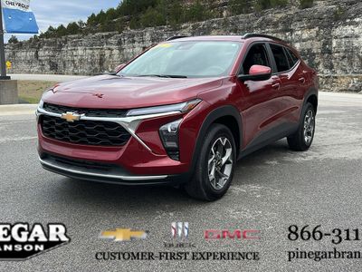 2025 Chevrolet Trax — rear three-quarter view