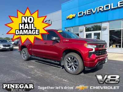 2024 Chevrolet Silverado 1500 — rear three-quarter view