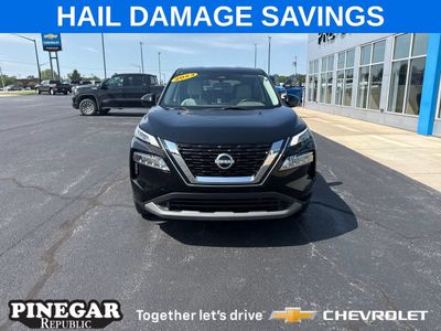 2023 Nissan Rogue — rear three-quarter view