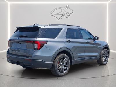 2026 Ford Explorer — rear three-quarter view