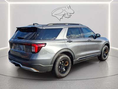 2026 Ford Explorer — rear three-quarter view