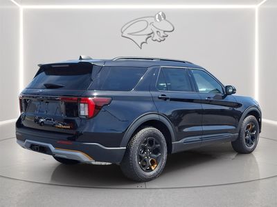 2026 Ford Explorer — rear three-quarter view