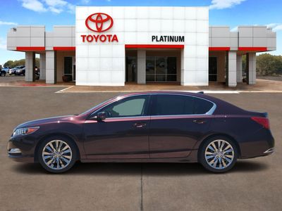 2017 Acura RLX — rear three-quarter view