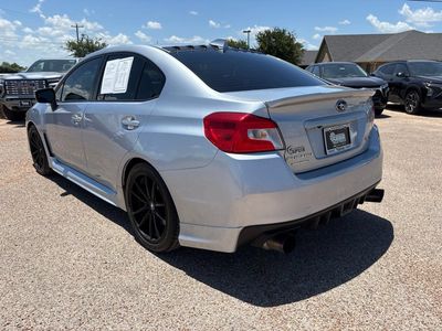 2016 Subaru WRX — rear three-quarter view