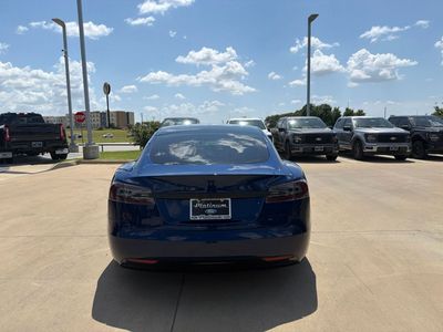 2020 Tesla Model S — interior view