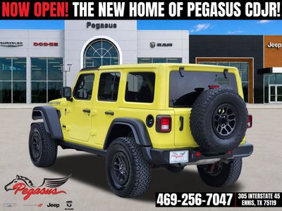 2023 Jeep Wrangler — interior view