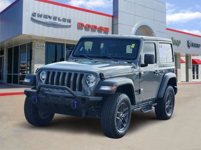 2021 Jeep Wrangler — side profile view