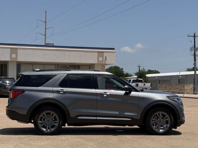 2025 Ford Explorer — rear three-quarter view