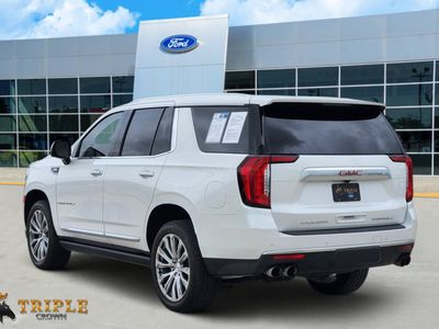 2021 GMC Yukon — interior view