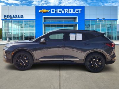 2021 Chevrolet Blazer — rear three-quarter view
