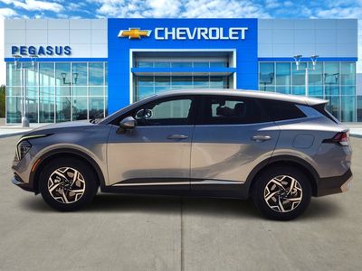 2024 Kia Sportage — rear three-quarter view