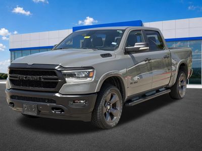 2020 RAM 1500 — rear three-quarter view