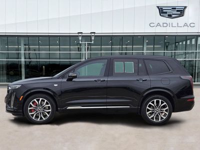 2023 Cadillac XT6 — rear three-quarter view