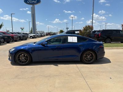 2020 Tesla Model S — side profile view