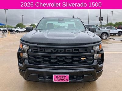 2026 Chevrolet Silverado 1500 — rear three-quarter view