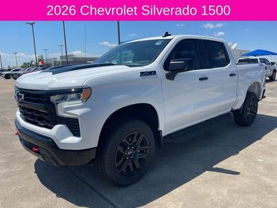 2026 Chevrolet Silverado 1500 — rear three-quarter view