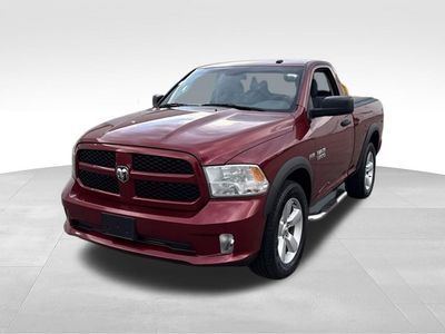 2013 RAM 1500 — rear three-quarter view
