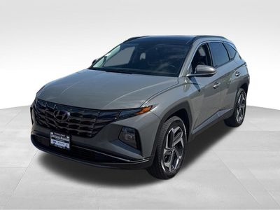 2024 Hyundai Tucson — rear three-quarter view